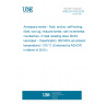 UNE EN 4125:2010 Aerospace series - Nuts, anchor, self-locking, fixed, two lug, reduced series, with incremental counterbore, in heat resisting steel, MoS2 lubricated - Classification: 900 MPa (at ambient temperature) / 315 °C (Endorsed by AENOR in March of 2010.)