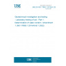 UNE EN ISO 17892-1:2015/A1:2022 Geotechnical investigation and testing - Laboratory testing of soil - Part 1: Determination of water content - Amendment 1 (ISO 17892-1:2014/Amd 1:2022)