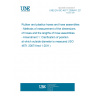 UNE EN ISO 4671:2008/A1:2012 Rubber and plastics hoses and hose assemblies - Methods of measurement of the dimensions of hoses and the lengths of hose assemblies - Amendment 1: Clarification of position at which outside diameter is measured (ISO 4671:2007/Amd 1:2011)