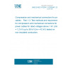 UNE EN IEC 61238-1-3:2020/A11:2020 Compression and mechanical connectors for power cables -  Part 1-3: Test methods and requirements for compression and mechanical connectors for power cables for rated voltages above 1 kV (Um = 1,2 kV) up to 36 kV (Um = 42 kV) tested on non-insulated conductors