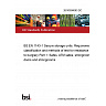 26/30558063 DC BS EN 1143-1 Secure storage units. Requirements, classification and methods of test for resistance to burglary Part 1: Safes, ATM safes, strongroom doors and strongrooms 26/30558063 DC BS EN 1143-1 Secure storage units. Requirements, classification and methods of test for resistance to burglary Part 1: Safes, ATM safes, strongroom doors and strongrooms