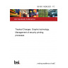 BS ISO 14298:2021 - TC Tracked Changes. Graphic technology. Management of security printing processes