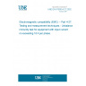 UNE EN 61000-4-27:2002 Electromagnetic compatibility (EMC) -- Part 4-27: Testing and measurement techniques - Unbalance, immunity test for equipment with input current no exceeding 16 A per phase.