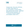 UNE EN 2879:2017 Aerospace series - Nuts, anchor, self-locking, air resistant, sealing, floating, two lug, with counterbore, in corrosion resisting steel, passivated, MoS2 lubricated - Classification: 900 MPa (at ambient temperature) / 235 °C (Endorsed by Asociación Española de Normalización in March of 2017.)
