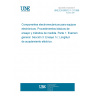 UNE EN 60512-1-3:1999 ELECTROMECHANICAL COMPONENTS FOR ELECTRONIC EQUIPMENT. BASIC TESTING PROCEDURES AND MEASURING METHODS. PART 1: GENERAL EXAMINATION. SECTION 3: TEST 1C - ELECTRICAL ENGAGEMENT LENGTH