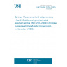 UNE EN ISO 22705-2:2025 Springs - Measurement and test parameters - Part 2: Cold formed cylindrical helical extension springs (ISO 22705-2:2023) (Endorsed by Asociación Española de Normalización in November of 2025.)