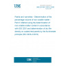 UNE EN ISO 3233-2:2020 Paints and varnishes - Determination of the percentage volume of non-volatile matter - Part 2: Method using the determination of non-volatile-matter content in accordance with ISO 3251 and determination of dry film density on coated test panels by the Archimedes principle (ISO 3233-2:2019)