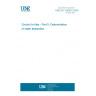 UNE EN 12808-5:2009 Grouts for tiles - Part 5: Determination of water absorption