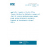 UNE EN IEC 61968-13:2021 Application integration at electric utilities - System interfaces for distribution management - Part 13: Common distribution power system model profiles (Endorsed by Asociación Española de Normalización in June of 2021.)