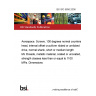 BS ISO 5856:2008 Aerospace. Screws, 100 degrees normal countersunk head, internal offset cruciform ribbed or unribbed drive, normal shank, short or medium length MJ threads, metallic material, coated or uncoated, strength classes less than or equal to 1100 MPa. Dimensions