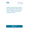 UNE 69037:2000 Tyres, rims and valves. Tyres for agricultural vehicles. Tyres for agricultural implement, garden tractors and multipurpose. Dimensional characteristics and load capacities.