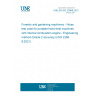 UNE EN ISO 22868:2021 Forestry and gardening machinery - Noise test code for portable hand-held machines with internal combustion engine - Engineering method (Grade 2 accuracy) (ISO 22868:2021)