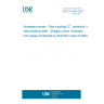 UNE EN 4554:2003 Aerospace series - Pipe coupling 37°, spherical, in heat resisting steel - Straight unions, threaded - Inch series (Endorsed by AENOR in April of 2003.)