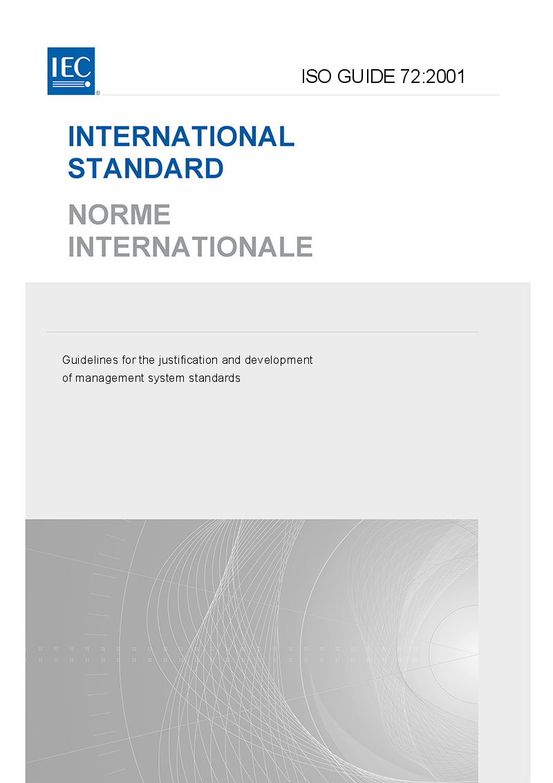 ISO GUIDE 72:2001