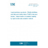 UNE EN 16091:2012 Liquid petroleum products - Middle distillates and fatty acid methyl ester (FAME) fuels and blends - Determination of oxidation stability by rapid small scale oxidation method