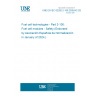 UNE EN IEC 62282-2-100:2020/AC:2023-11 Fuel cell technologies - Part 2-100: Fuel cell modules - Safety (Endorsed by Asociación Española de Normalización in January of 2024.)