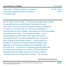 CSN EN 16503 - Water quality - Guidance standard on assessing the hydromorphological features of transitional and coastal waters