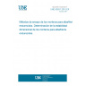 UNE 83831:2010 EX Métodos de ensayo de los morteros para albañilería endurecidos. Determinación de la estabilidad dimensional de los morteros para albañilería endurecidos.