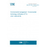UNE EN ISO 14034:2018 Environmental management - Environmental technology verification (ETV) (ISO 14034:2016)