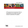 BS EN 13856:2026 LPG equipment and accessories. Minimum requirements for the content of the user manual for automotive LPG systems