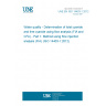 UNE EN ISO 14403-1:2012 Water quality - Determination of total cyanide and free cyanide using flow analysis (FIA and CFA) - Part 1: Method using flow injection analysis (FIA) (ISO 14403-1:2012)