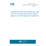 UNE EN 60335-2-55:2005/A11:2018 Household and similar electrical appliances - Safety - Part 2-55: Particular requirements for electrical appliances for use with aquariums and garden ponds