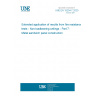 UNE EN 15254-7:2020 Extended application of results from fire resistance tests - Non-loadbearing ceilings - Part 7: Metal sandwich panel construction