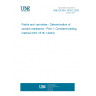 UNE EN ISO 1518-1:2023 Paints and varnishes - Determination of scratch resistance - Part 1: Constant-loading method (ISO 1518-1:2023)