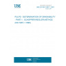 UNE EN ISO 5267-1:2001 PULPS - DETERMINATION OF DRAINABILITY - PART 1 : SCHOPPER-RIEGLER METHOD. (ISO 5267-1:1999)