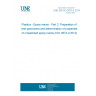 UNE EN ISO 3673-2:2013 Plastics - Epoxy resins - Part 2: Preparation of test specimens and determination of properties of crosslinked epoxy resins (ISO 3673-2:2012)