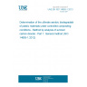 UNE EN ISO 14855-1:2013 Determination of the ultimate aerobic biodegradability of plastic materials under controlled composting conditions - Method by analysis of evolved carbon dioxide - Part 1: General method (ISO 14855-1:2012)