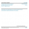 CSN EN 2591-207 - Aerospace series. Elements of electrical and optical connection. Test methods. Part 207: Voltage proof test