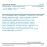 CSN CLC/TR 50090-9-2 - Home and Building Electronic Systems (HBES) - Part 9-2: Installation requirements - Inspection and testing of HBES installation