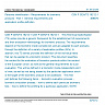 CSN P CEN/TS 18212-1 - Personal identification - Requirements for biometric products - Part 1: General requirements and application profile definition