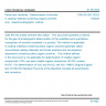 CSN EN ISO 23322 - Paints and varnishes - Determination of solvents in coating materials containing organic solvents only - Gaschromatographic method