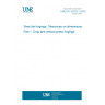 UNE EN 10243-1:2000 Steel die forgings - Tolerances on dimensions - Part 1: Drop and vertical press forgings