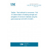UNE EN ISO 9073-18:2008 Textiles - Test methods for nonwovens - Part 18: Determination of breaking strength and elongation of nonwoven materials using the grab tensile test (ISO 9073-18:2007)