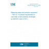 UNE EN 60255-151:2009 Measuring relays and protection equipment -- Part 151: Functional requirements for over/under current protection (Endorsed by AENOR in April of 2011.)