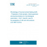 UNE EN ISO 6887-5:2011 Microbiology of food and animal feeding stuffs - Preparation of test samples, initial suspension and decimal dilutions for microbiological examination - Part 5: Specific rules for the preparation of milk and milk products (ISO 6887-5:2010)