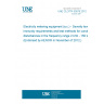 UNE CLC/TR 50579:2012 Electricity metering equipment (a.c.) - Severity levels, immunity requirements and test methods for conducted disturbances in the frequency range 2 kHz - 150 kHz (Endorsed by AENOR in November of 2012.)