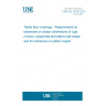 UNE EN 14159:2015 Textile floor coverings - Requirements for tolerances on (linear) dimensions of rugs, runners, carpet tiles and wall-to-wall carpet and for tolerances on pattern repeat