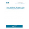 UNE EN ISO/ASTM 52902:2020 Additive manufacturing - Test artifacts - Geometric capability assessment of additive manufacturing systems (ISO/ASTM 52902:2019)