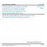 CSN EN 1657 - Chemical disinfectants and antiseptics - Quantitative suspension test for the evaluation of fungicidal or yeasticidal activity of chemical disinfectants and antiseptics used in the veterinary area - Test method and requirements (phase 2, step 1)