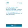 UNE 53410:1987 PLASTICS. FLEXIBLE SHEETS OF APPLICATION "IN SITU" BASED ON COPOLYMERS IN AQUEOUS DISPERSION WITH REINFORCEMENT FOR IMPERMEABILIZATIONS OF THE BUILDINGS. CHARACTERISTICS AND TEST METHODS
