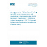 UNE EN 3750:2026 - Aerospace series - Nut, anchor, self-locking, fixed, 90° corner, reduced series, with counterbore, in heat resisting steel, MoS2 lubricated - Classification: 1 100 MPa (at ambient temperature) / 315 °C (Endorsed by Asociación Española de Normalización in April of 2026.)