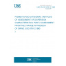 UNE EN ISO 8781-2:1996 PIGMENTS AND EXTENDERS. METHODS OF ASSESSMENT OF DISPERSION CHARACTERISTICS. PART 2: ASSESSMENT FROM THE CHANGE IN FINENESS OF GRIND. (ISO 8781-2:1990).