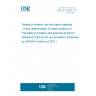 UNE EN 15979:2011 Testing of ceramic raw and basic materials - Direct determination of mass fractions of impurities in powders and granules of silicon carbide by OES by DC arc excitation (Endorsed by AENOR in March of 2011.)