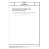 DIN EN 6059-305 Luft- und Raumfahrt - Elektrische Leitungen, Installation - Schutzschläuche - Prüfverfahren - Teil 305: Flüssigkeitsaufnahme; Deutsche und Englische Fassung EN 6059-305:2019