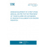 UNE 73703:1995 IN MINIMUM EQUIPMENT OF A FIRST STAGE MEDICAL CENTRE FOR THE TREATMENT OF THOSE INJURED OR CONTAMINED BY RADIOACTIVE ELEMENTS OR IONIZING RADIATION.