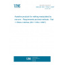 UNE EN ISO 11334-1:2007 Assistive products for walking manipulated by one arm - Requirements and test methods - Part 1: Elbow crutches (ISO 11334-1:2007)